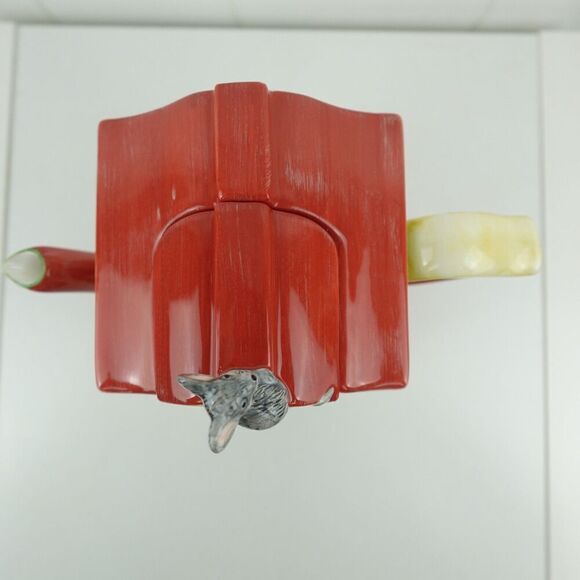 Department 56 Storybook Hickory Dickory Dock Hand Painted Tea Set Vintage - Picture 7 of 16